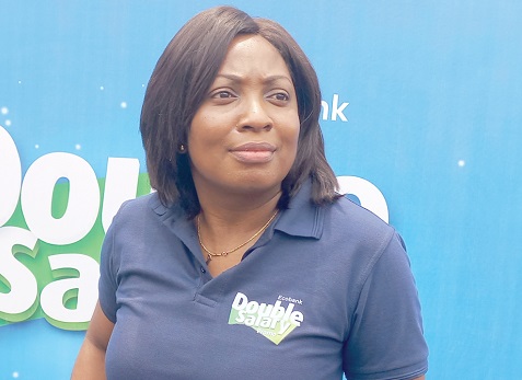 Kate Thompson, Head of Consumer Products of Ecobank Ghana PLC